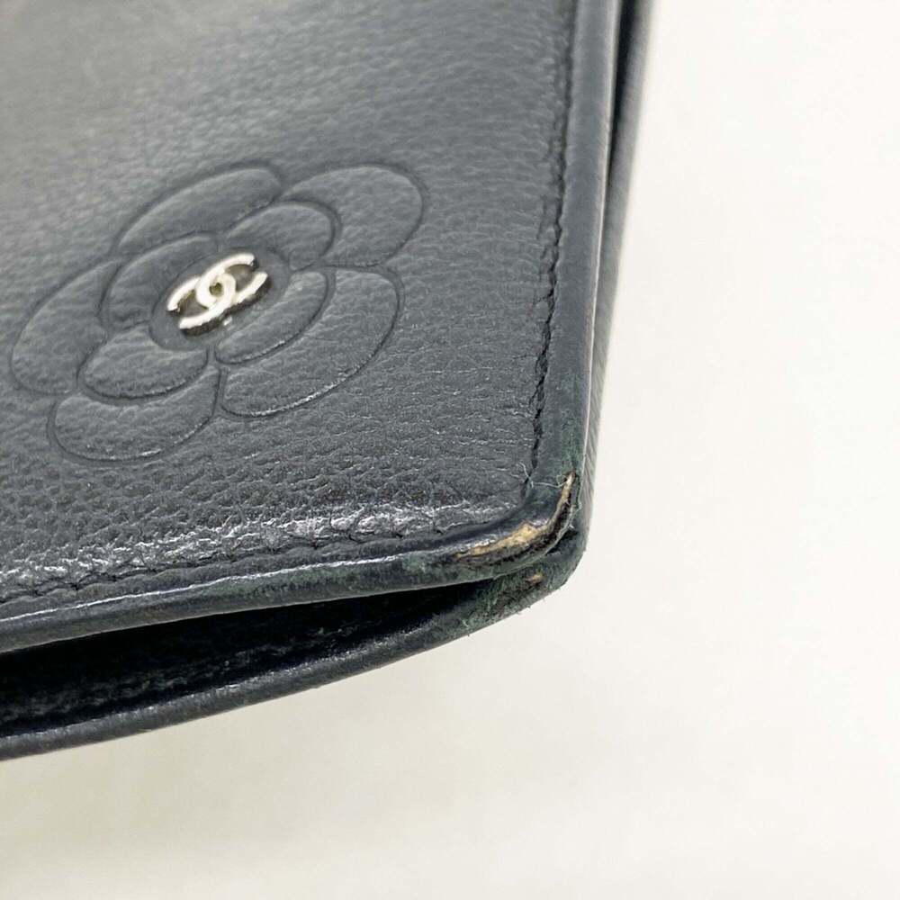CHANEL Black Leather Wallet - Picture 5 of 9